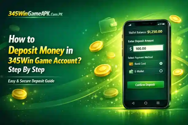 Deposit Money in 345win Game
