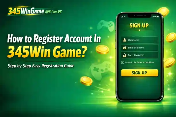Register Account In 345Win Game